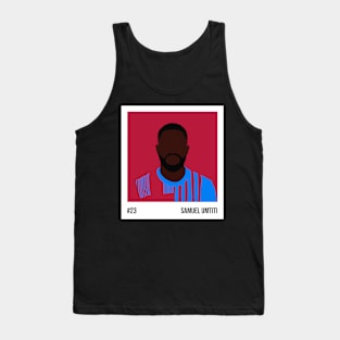 Samuel Umtiti Minimalistic Camera Film Tank Top